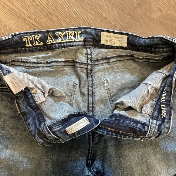 TK AXEL Slim Boot Jeans 32x32 Men’s - Picture 3 of 8